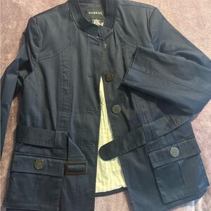 George Navy and Cream Jacket